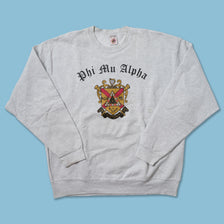 Vintage Phi Mu Alpha Sweater XLarge