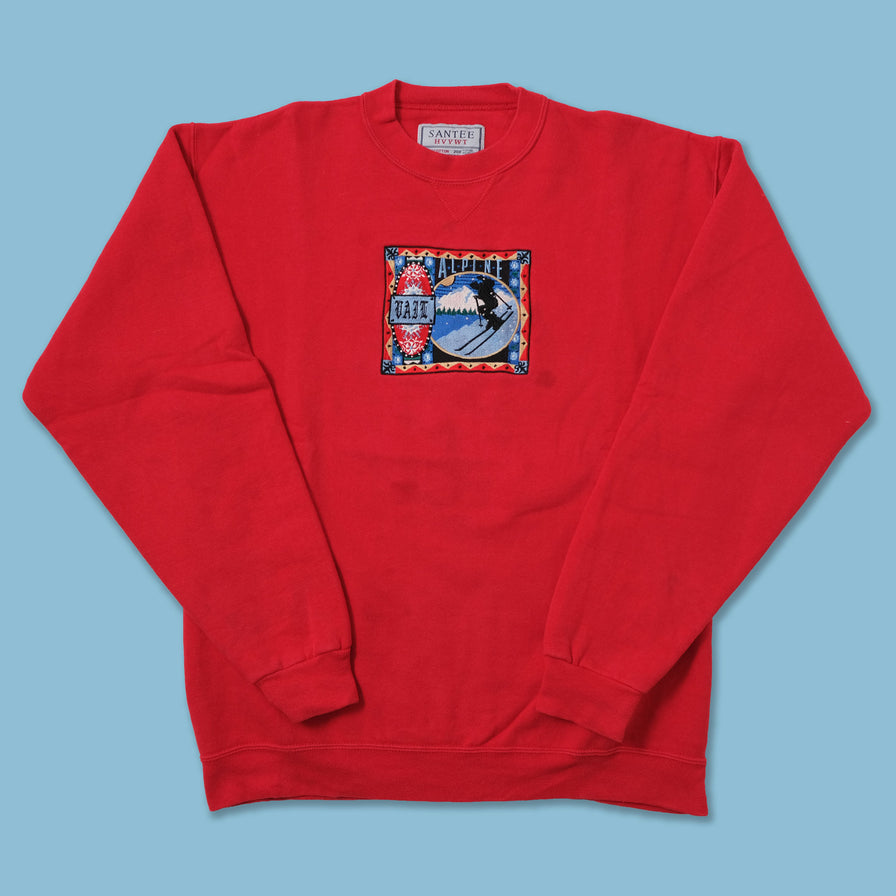 Vintage Alpine Ski Sweater XLarge