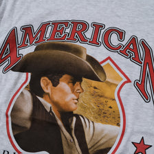 Vintage American Cowboy T-Shirt Large