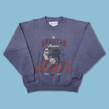 Vintage American Baseball Sweater XLarge