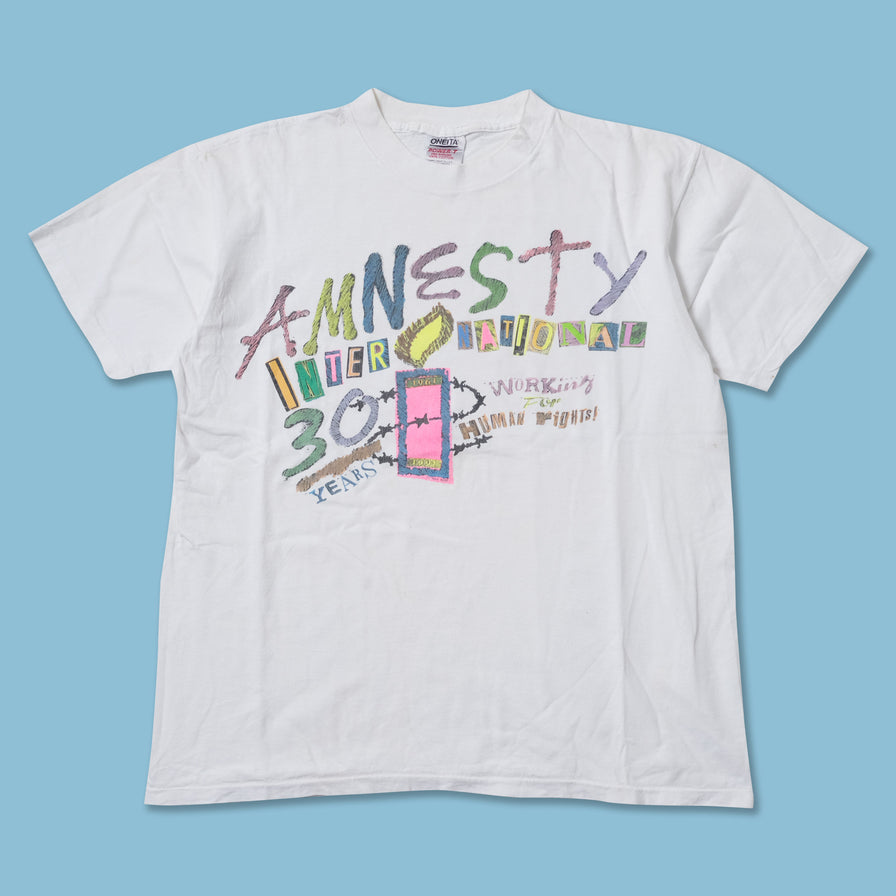 Vintage 1991 Amnesty International T-Shirt Large