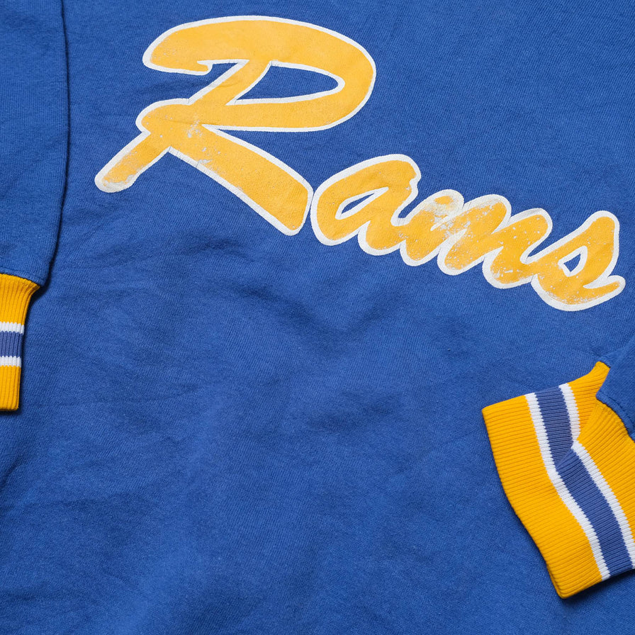 Vintage Rams V-Neck Sweater XLarge