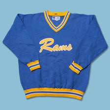 Vintage Rams V-Neck Sweater XLarge