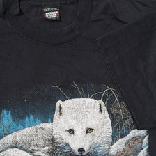 Vintage White Fox T-Shirt XLarge