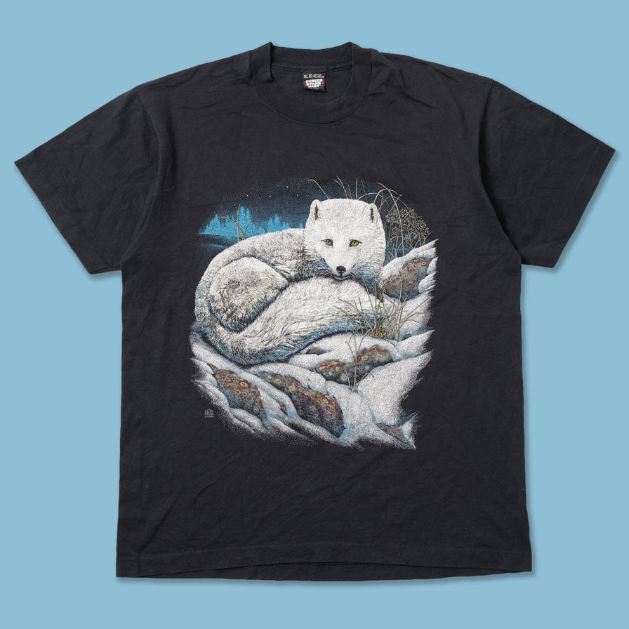 Vintage White Fox T-Shirt XLarge