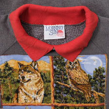 Vintage Animal Sweater Large