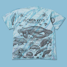 Vintage Florida Keys Ocean T-Shirt Medium / Large