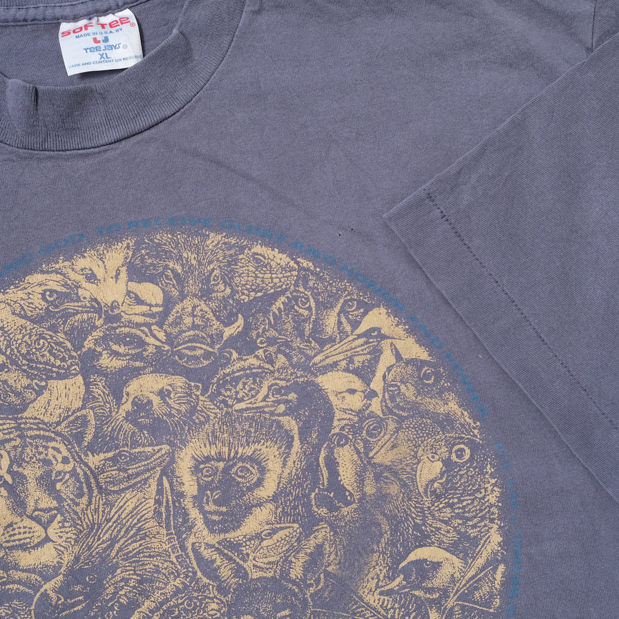 Vintage Animals T-Shirt XLarge