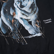 Vintage Montreal Wolf Sweater XLarge