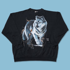 Vintage Montreal Wolf Sweater XLarge