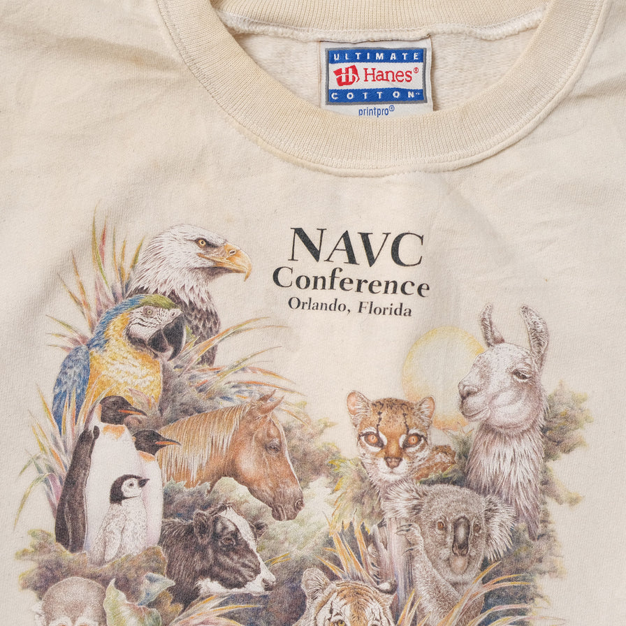 Vintage Animal Sweater XLarge