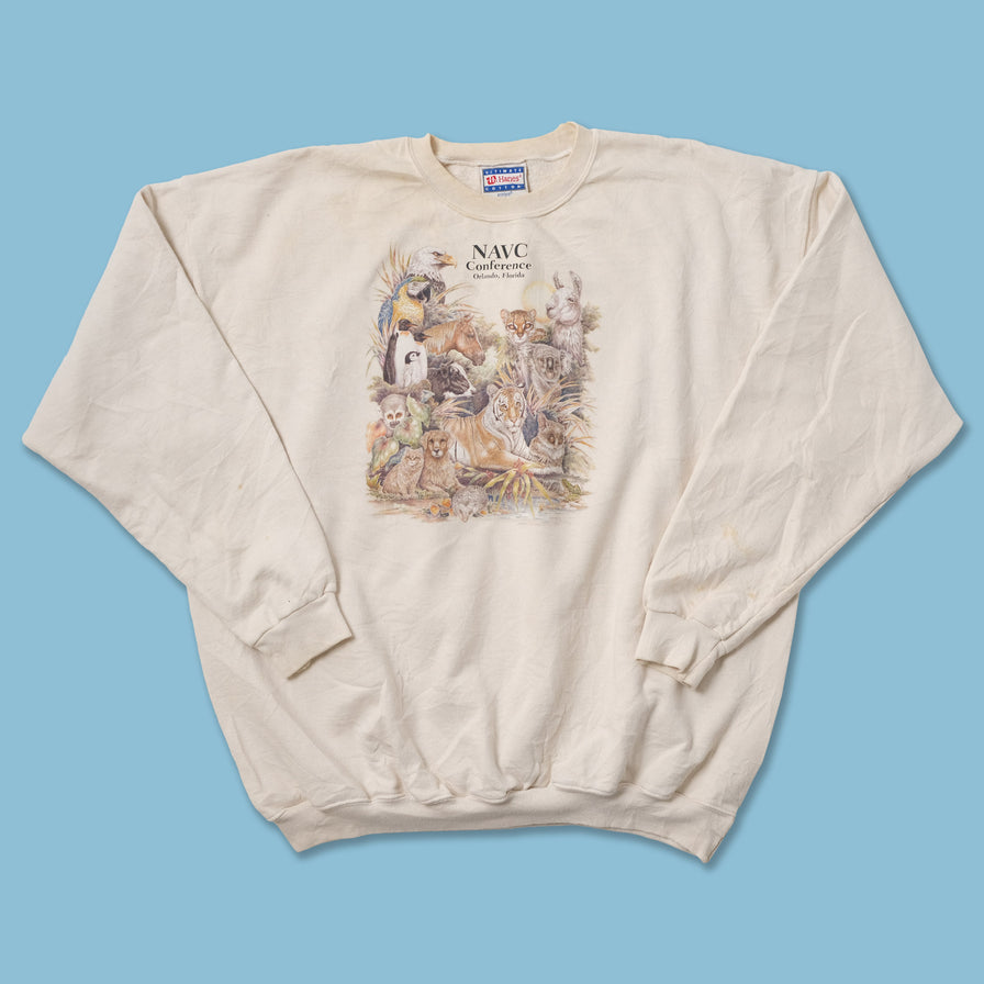 Vintage Animal Sweater XLarge