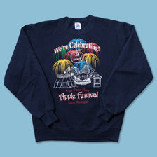 Vintage Apple Festival Sweater Small