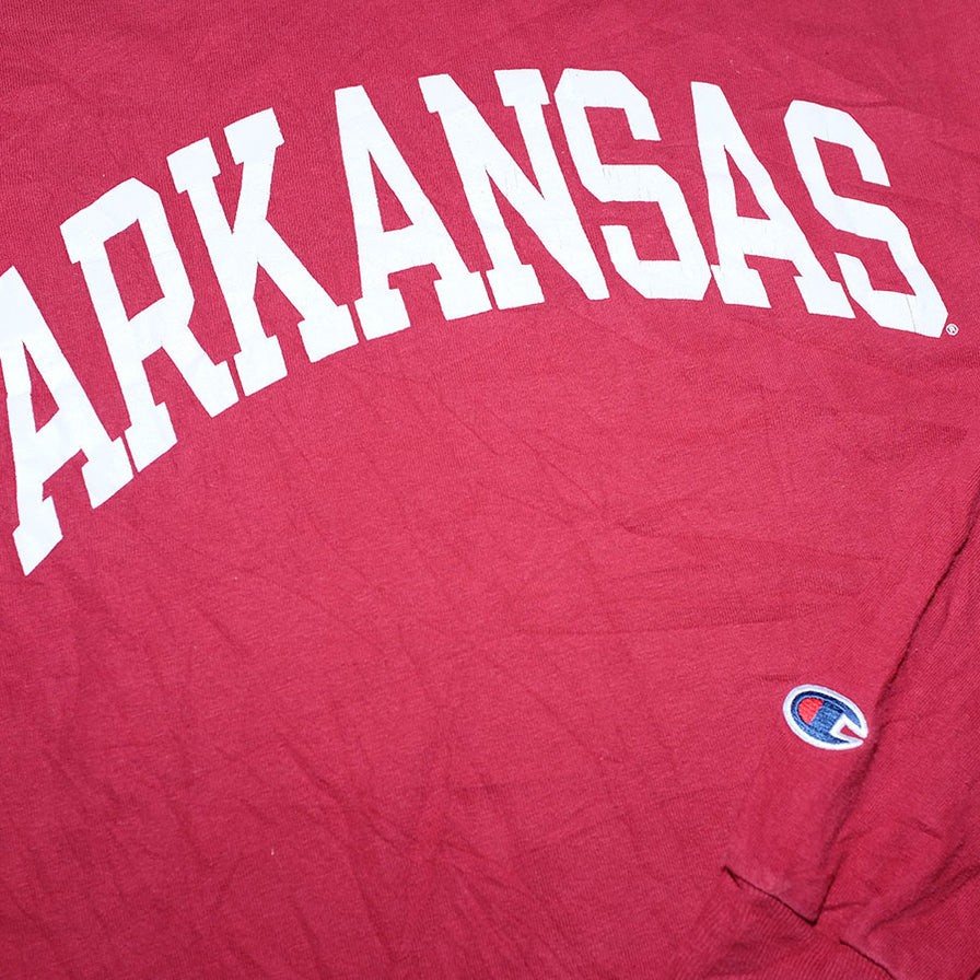 Vintage Champion Arkansas Longsleeve Medium - Double Double Vintage