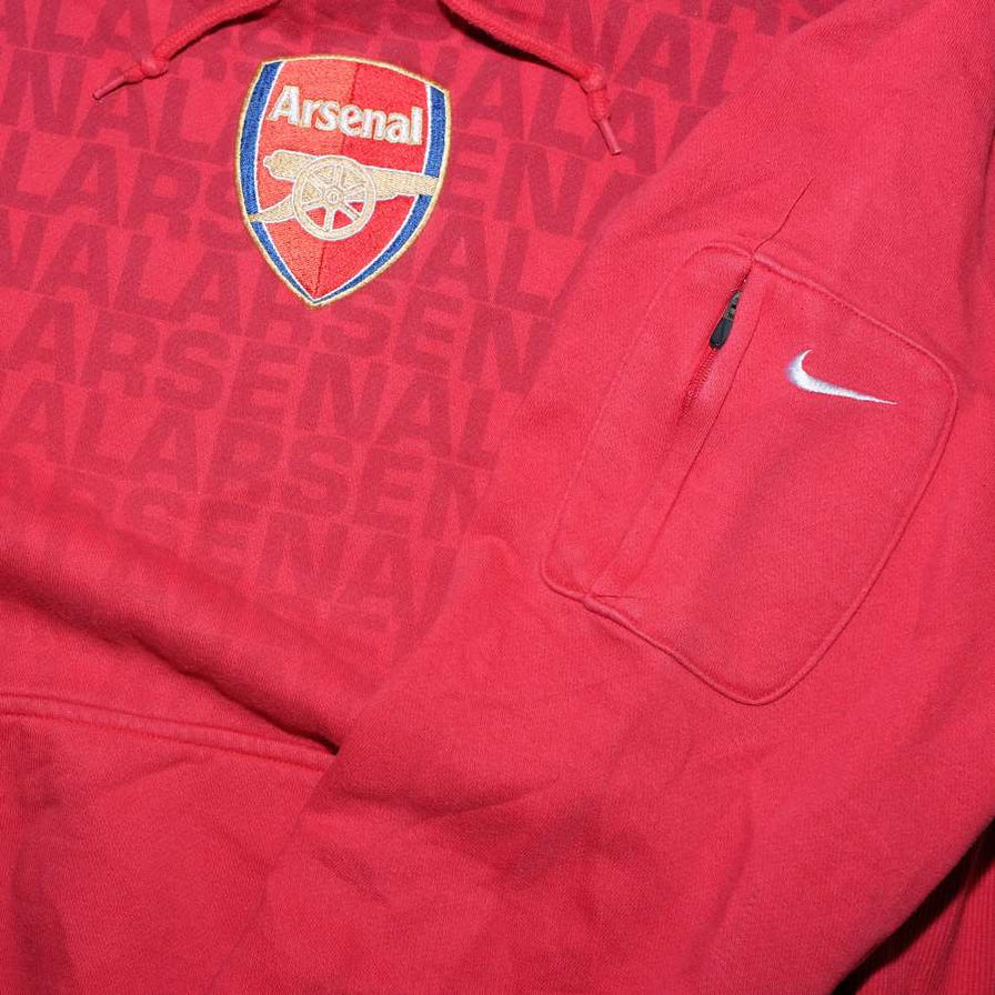 Vintage Nike Arsenal London Hoody Large