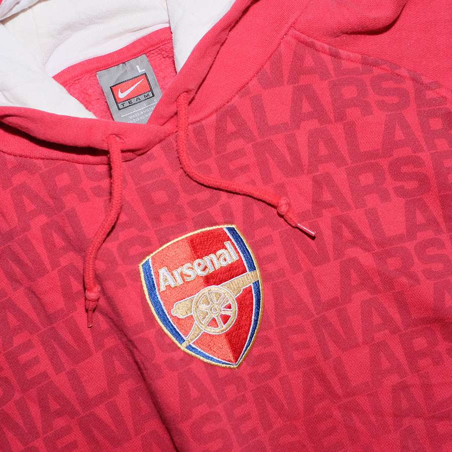 Vintage Nike Arsenal London Hoody Large