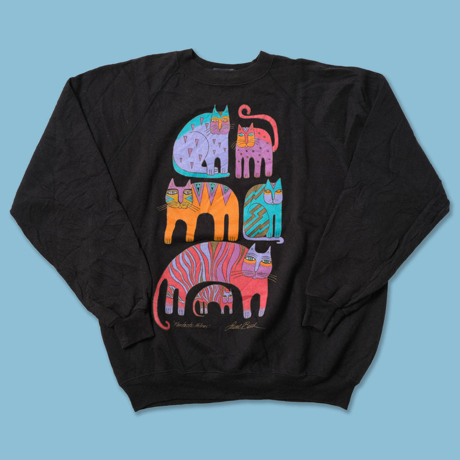 Vintage Cats Sweater Large / XLarge