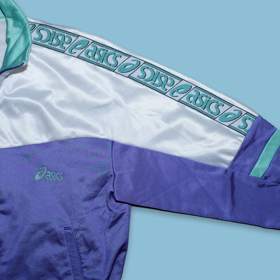 Vintage Asics Track Jacket Small - Double Double Vintage
