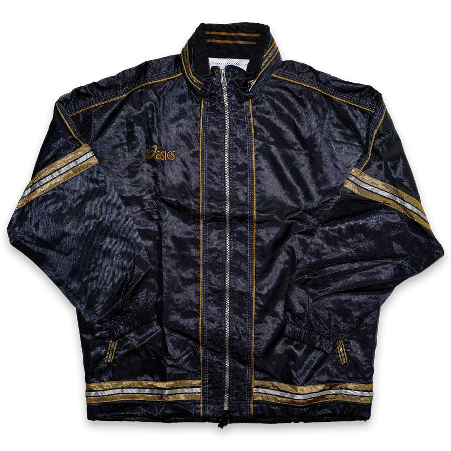 Vintage Asics Trackjacket XLarge - Double Double Vintage