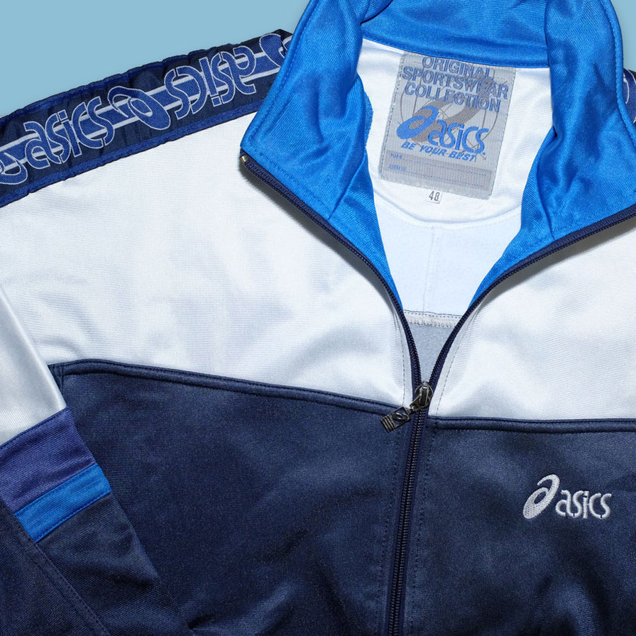 Vintage Asics Track Jacket Medium Double Double Vintage