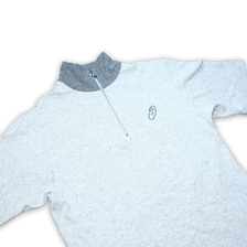 Asics Q-Zip T-Shirt Medium / Large - Double Double Vintage
