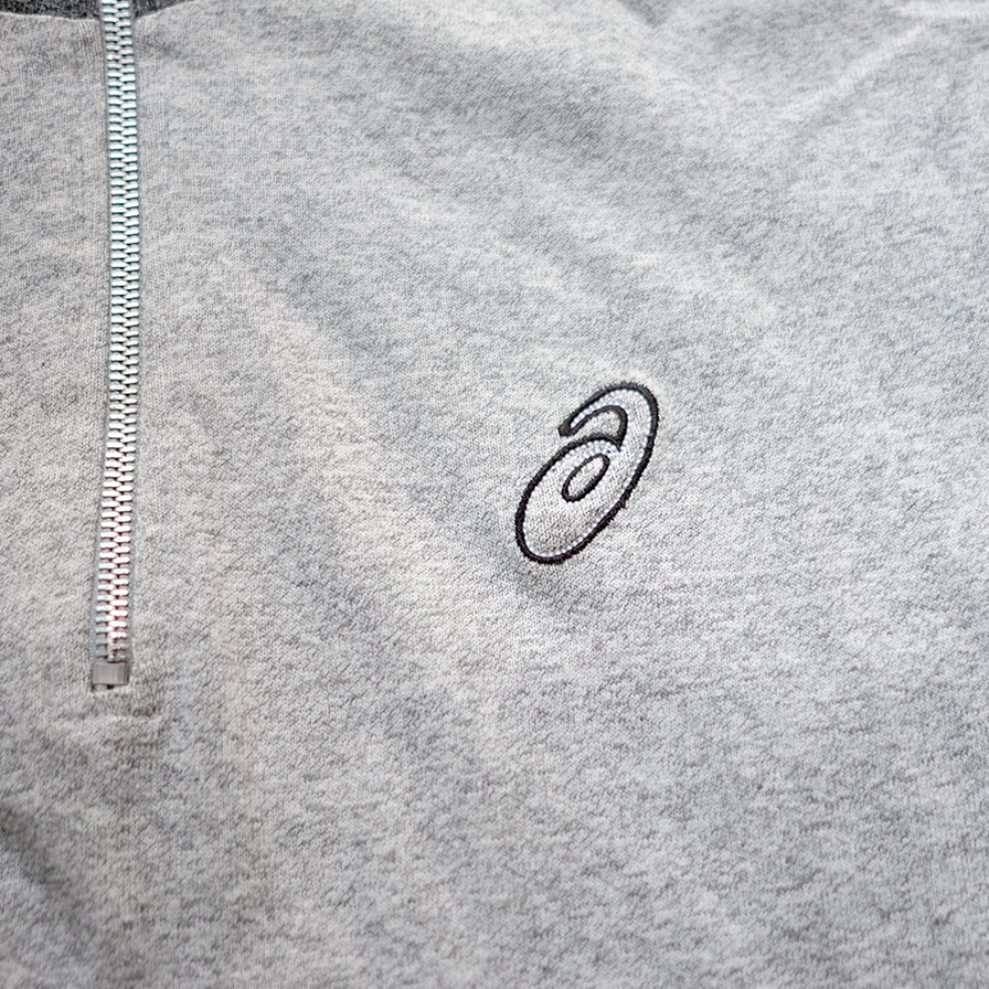 Asics Q-Zip T-Shirt Medium / Large - Double Double Vintage