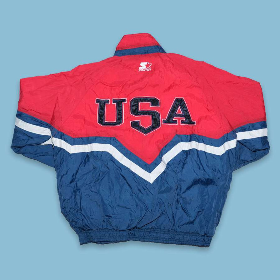 Vintage Starter 1996 Atlanta Olympics Track Jacket Medium