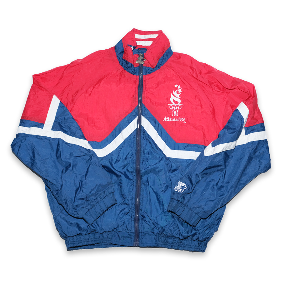 Vintage Starter 1996 Atlanta Olympics Track Jacket Medium