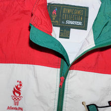Vintage Starter Atlanta 1996 Olympic Games Track Jacket Large - Double Double Vintage