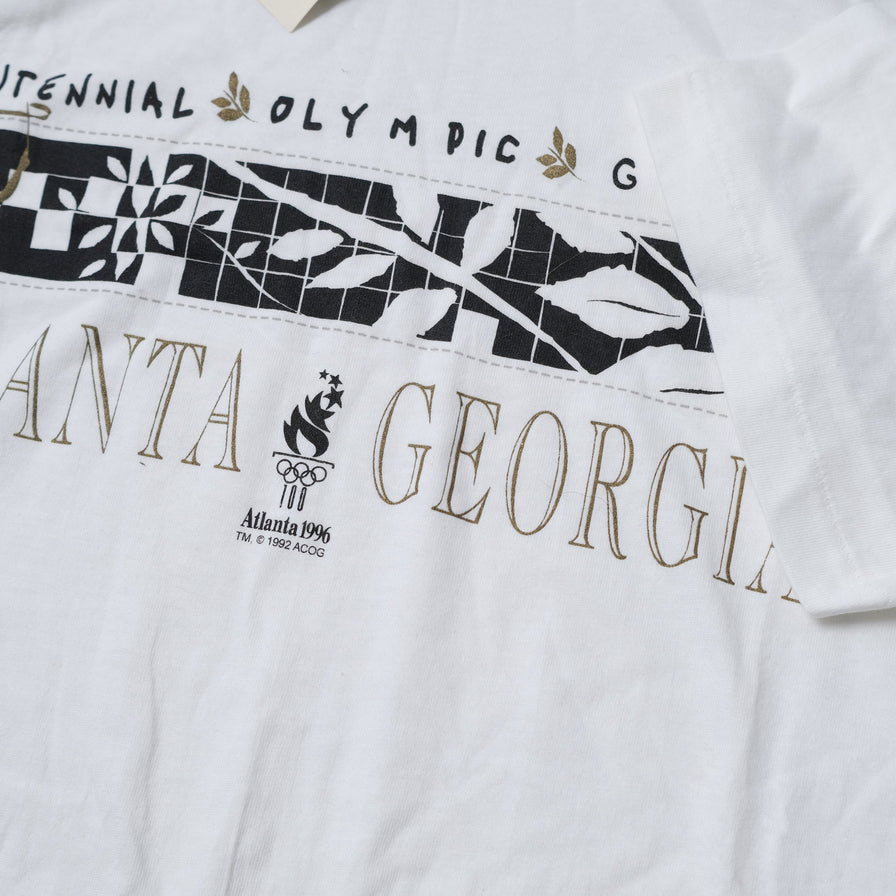 Vintage Deadstock Atlanta 1996 Olympics T-Shirt XLarge