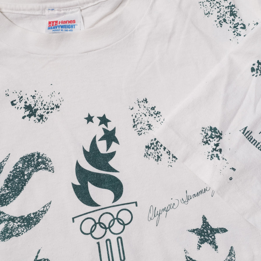 Vintag Atlanta 1996 Olympics T-Shirt XLarge