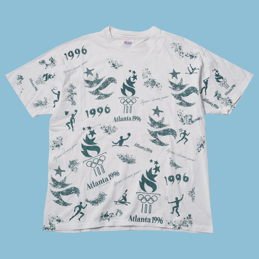 Vintag Atlanta 1996 Olympics T-Shirt XLarge