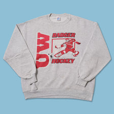 Vintage Wisconsin Badgers Hockey Sweater XLarge