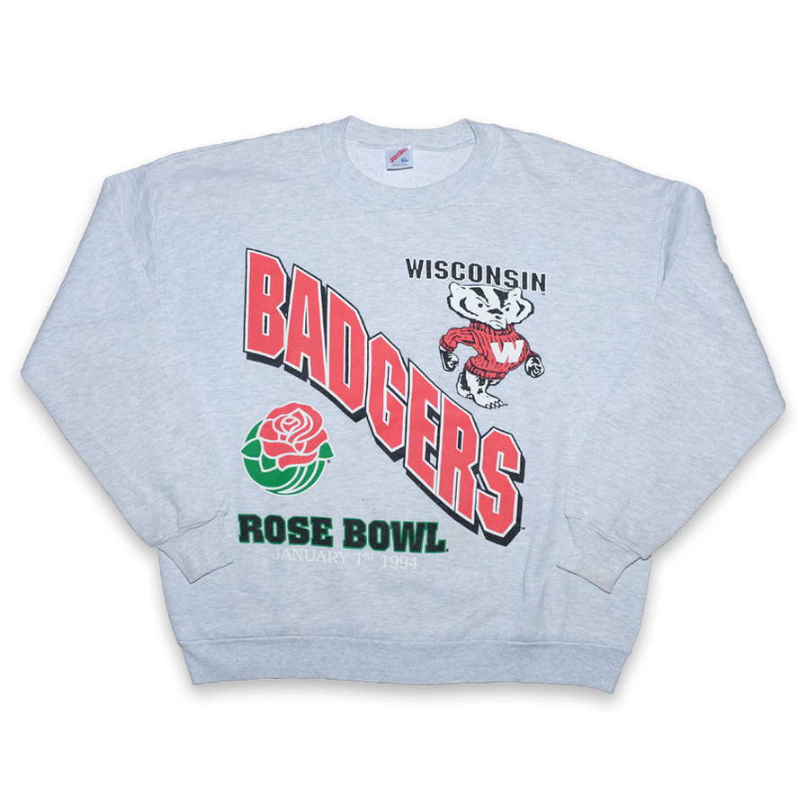 Vintage Wisconsin Badgers Sweater Large - Double Double Vintage