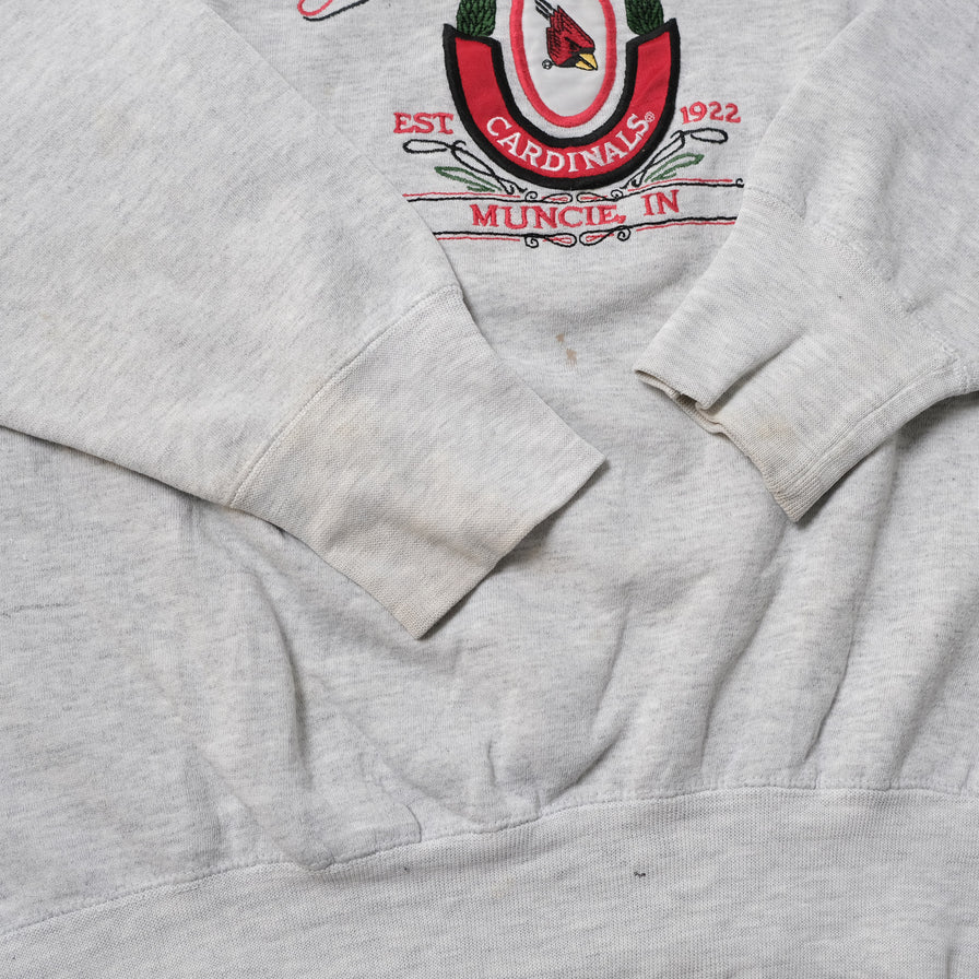 Vintage Ball State Cardinals Sweater Small