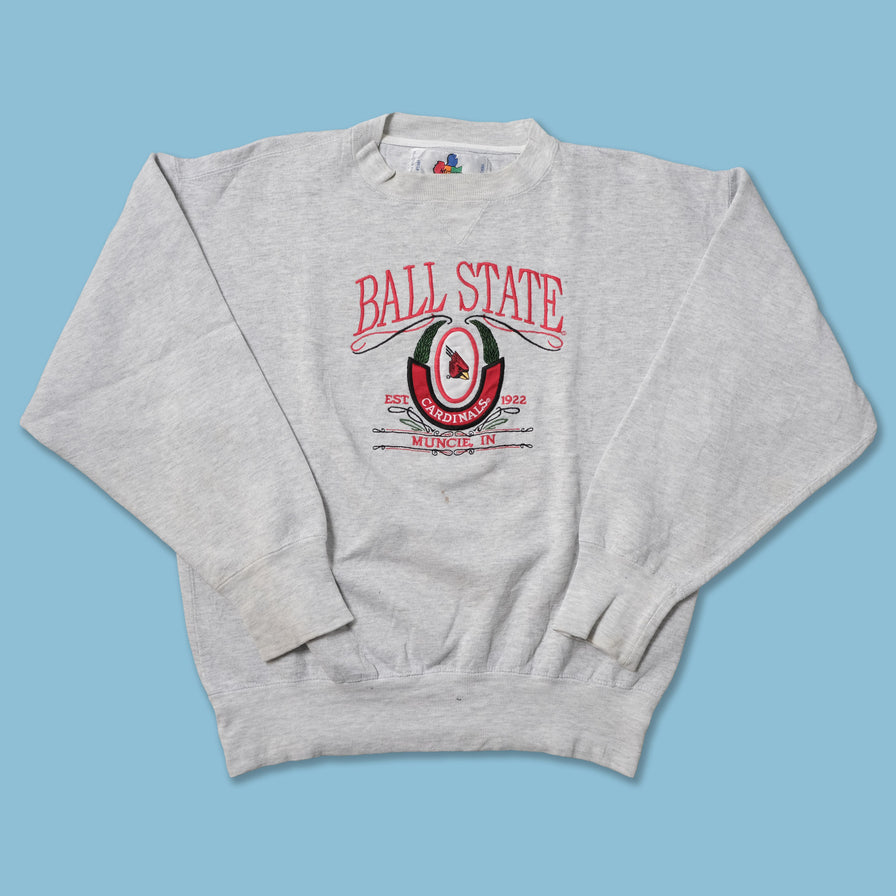 Vintage Ball State Cardinals Sweater Small Double Double Vintage