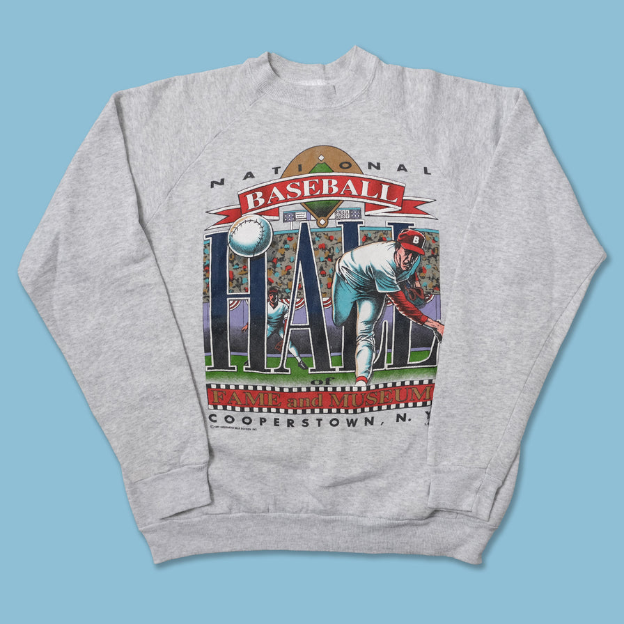 Vintage Baseball Hall of Fame Sweater Medium