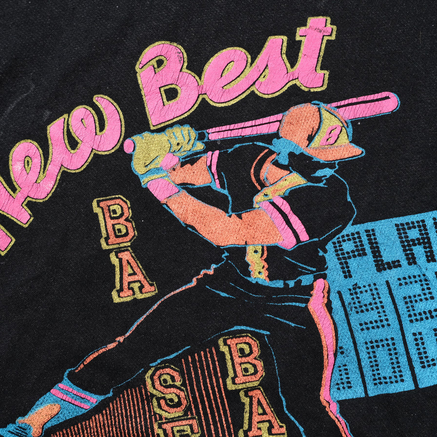 Vintage Baseball Sweater Large