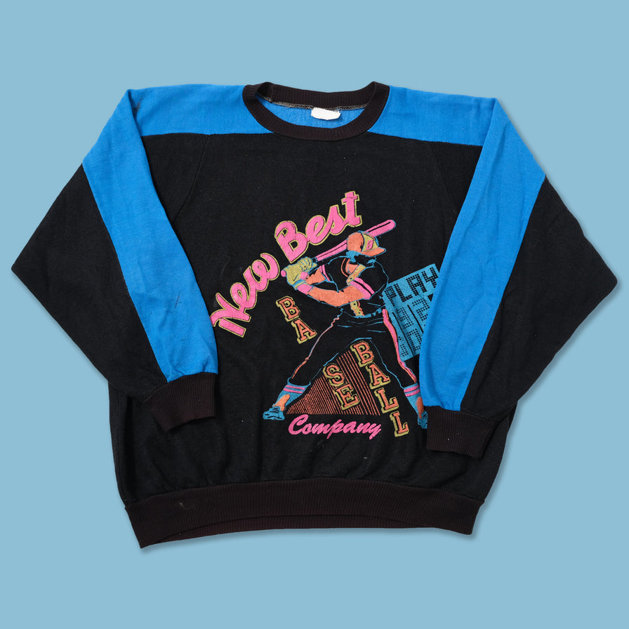 Vintage Baseball Sweater Large