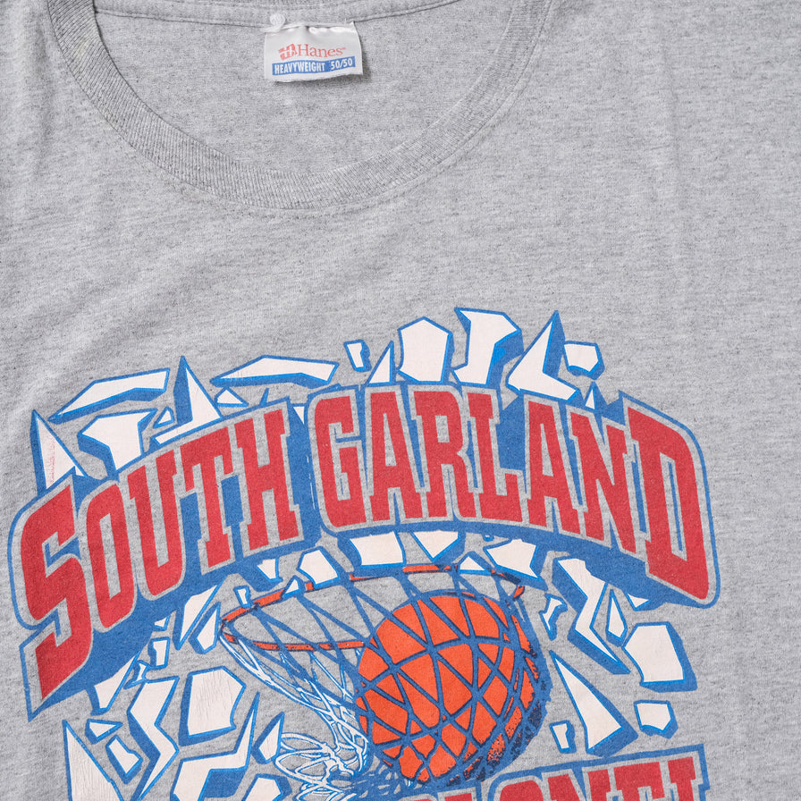 Vintage South Garland Basketball T-Shirt Medium