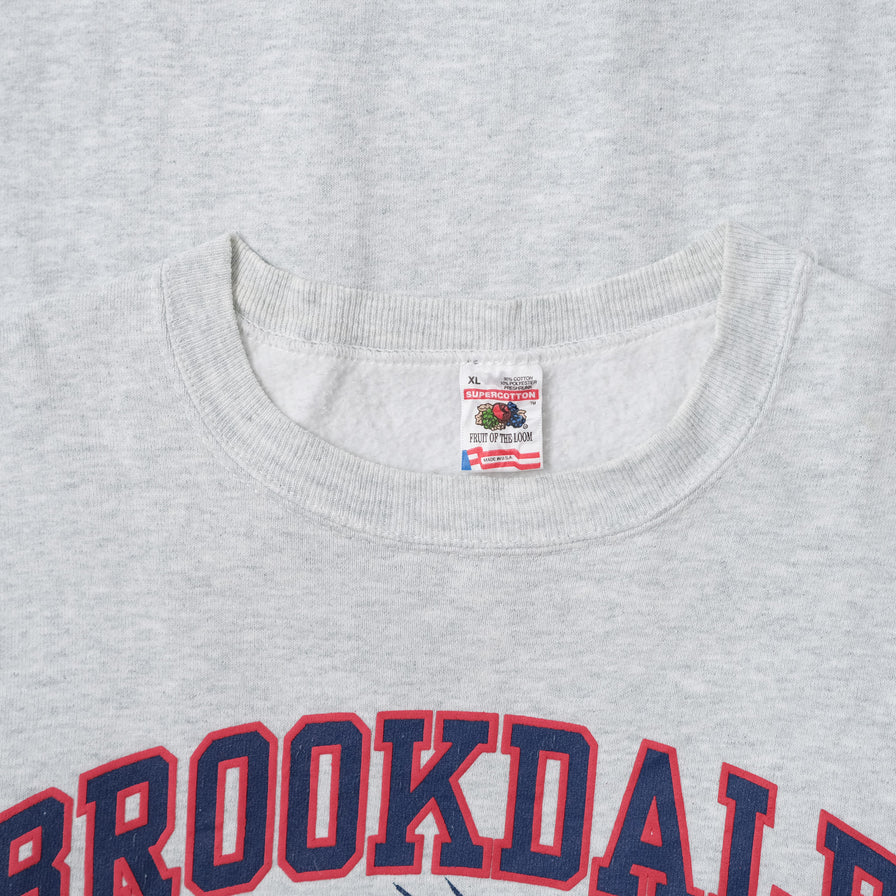 Vintage Brookdale Basketball Sweater XLarge