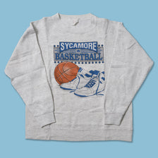 Vintage 1989 Sycamore Basketball Sweater Small