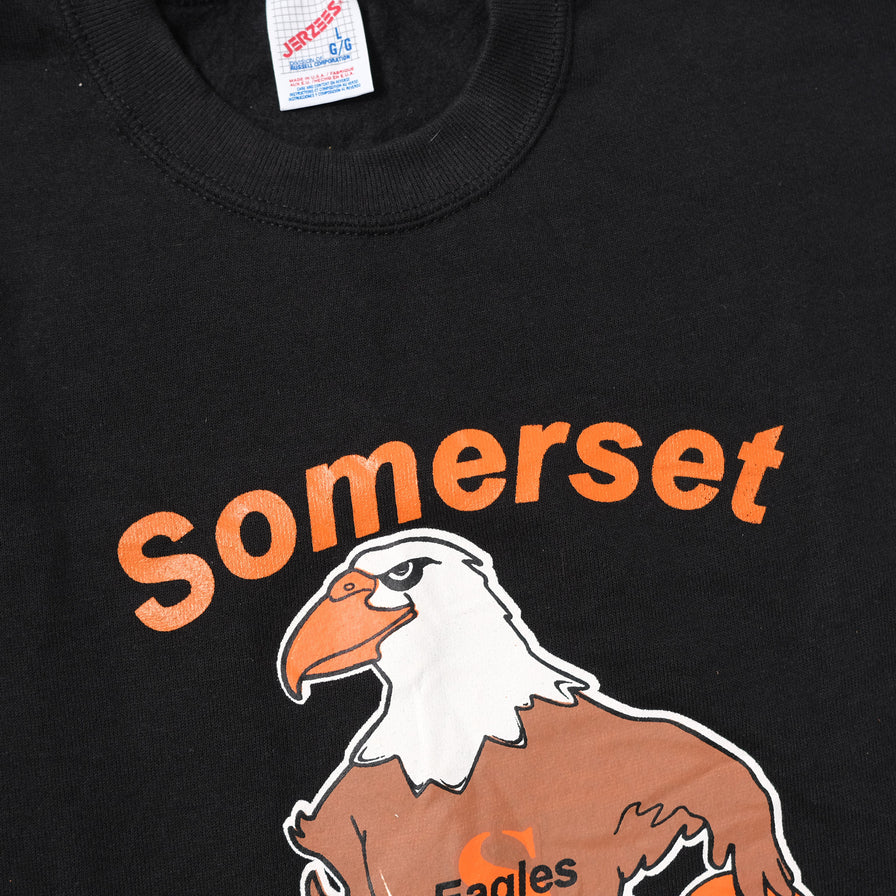 Vintage Somerset Eagles Sweater Large
