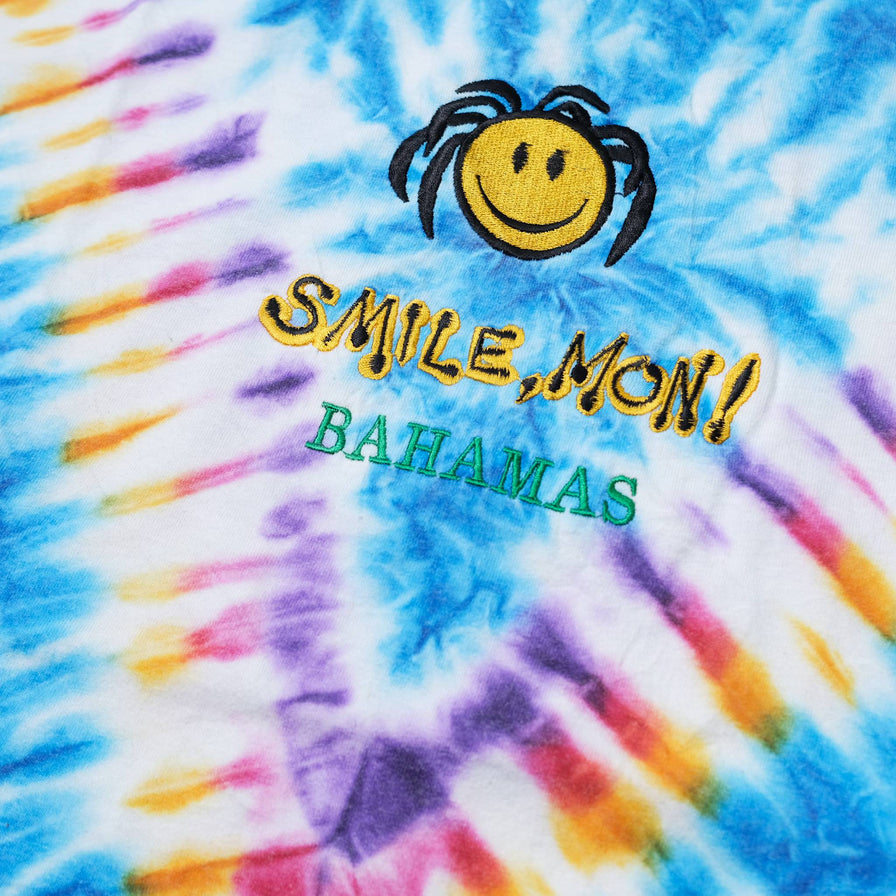 Vintage Tie Dye Bahamas T-Shirt Medium