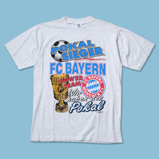 Vintage Deadstock 1998 FC Bayern Munich T-Shirt XLarge