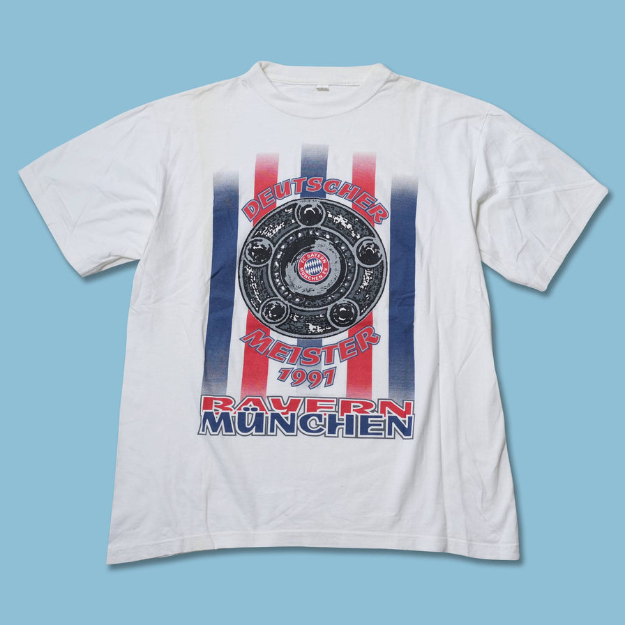 Vintage 1997 FC Bayern T-Shirt Large