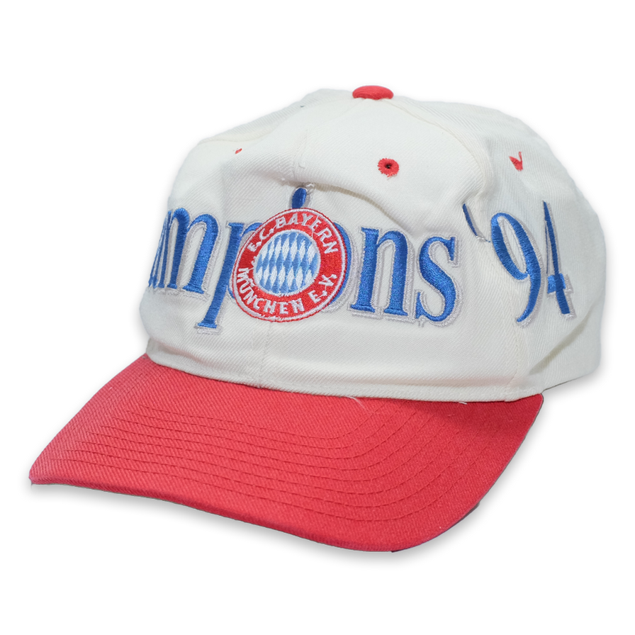 Vintage Bayern München Champions 1994 Cap - Double Double Vintage