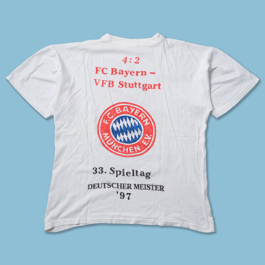 Vintage 1997 FC Bayern Munich T-Shirt Large