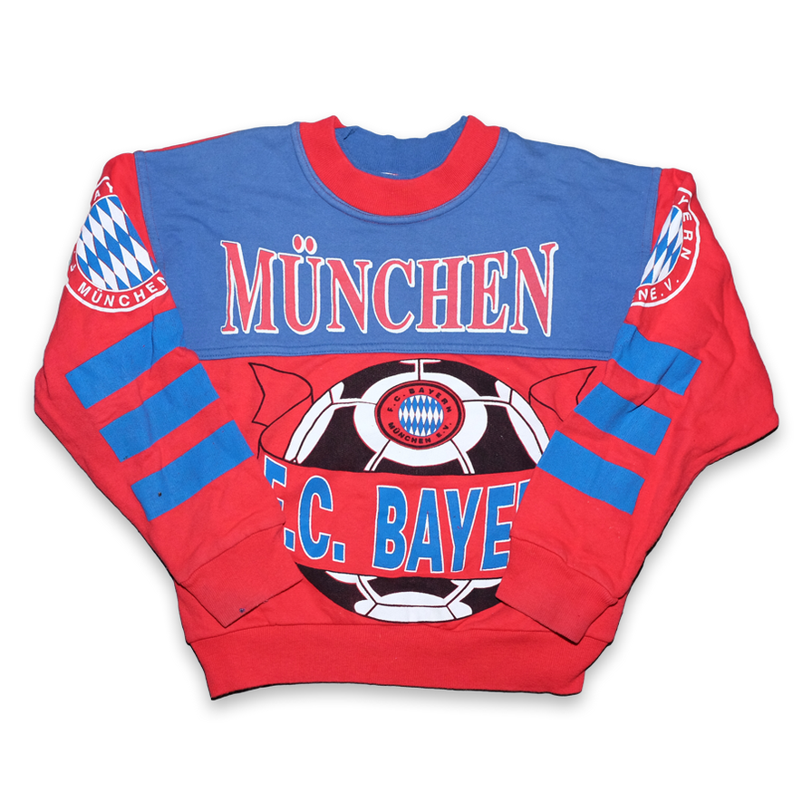 Vintage Bayern München Sweater Kids Small