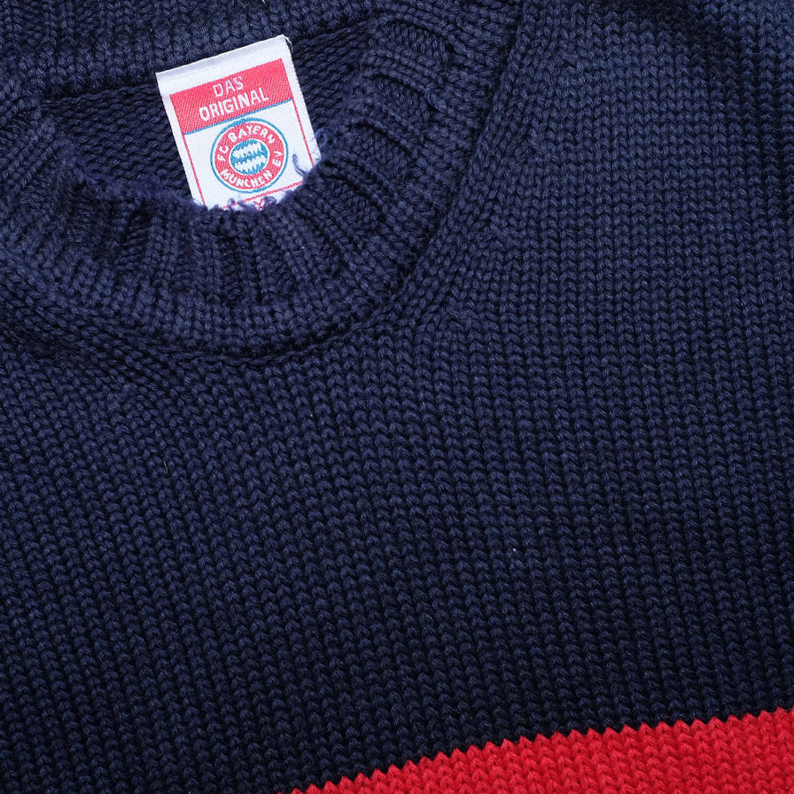 Vintage FC Bayern Knit Sweater XLarge - Double Double Vintage